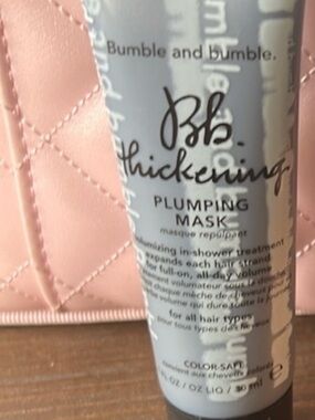 5 for $25 Bumble and Bumble Plumping Mask Travel Size 1 Oz